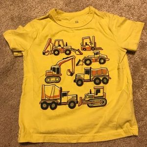 3T Gap Kids Construction Vehicles T-Shirt